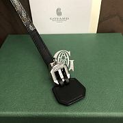 Fortok Goyard Goyardine coated canvas Bracelet Black - 5