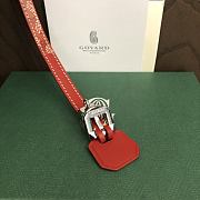 Fortok Goyard Goyardine coated canvas Bracelet Red - 6