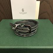 Fortok Goyard Goyardine coated canvas Bracelet Grey - 1