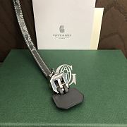 Fortok Goyard Goyardine coated canvas Bracelet Grey - 5