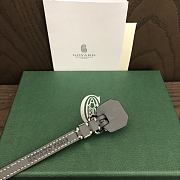 Fortok Goyard Goyardine coated canvas Bracelet Grey - 3
