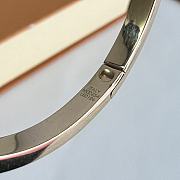 Fortok Louis Vuitton Round Bracelet Gold - 5