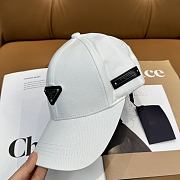 Fortok Prada Logo Cap White - 6
