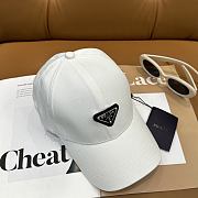Fortok Prada Logo Cap White - 2
