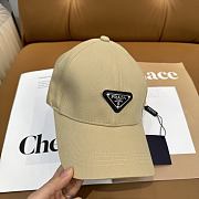 Fortok Prada Logo Cap Beige - 5