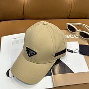 Fortok Prada Logo Cap Beige - 3