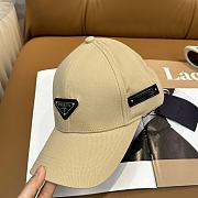 Fortok Prada Logo Cap Beige - 4