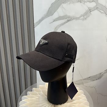 Fortok Prada Logo Cap Black