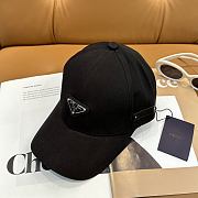 Fortok Prada Logo Cap Black - 4