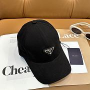 Fortok Prada Logo Cap Black - 2