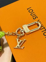 Fortok Louis Vuitton Berrylicious Crochet Bag Charm Red - 3