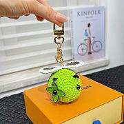 Fortok Louis Vuitton Bee LV Crochet Bag Charm Green - 5
