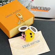 Fortok Louis Vuitton Bee LV Crochet Bag Charm Yellow - 1