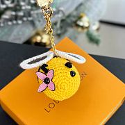 Fortok Louis Vuitton Bee LV Crochet Bag Charm Yellow - 6