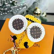 Fortok Louis Vuitton Bee LV Crochet Bag Charm Yellow - 5