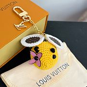 Fortok Louis Vuitton Bee LV Crochet Bag Charm Yellow - 4