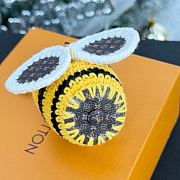 Fortok Louis Vuitton Bee LV Crochet Bag Charm Yellow - 2