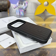 Fortok RIMOWA iPhone 17 Pro case Black Aluminum - 5