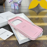Fortok RIMOWA iPhone 17 Pro case Pink Aluminum - 3