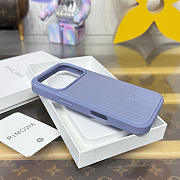 Fortok RIMOWA iPhone 17 Pro case Soft Lavender Aluminum - 4