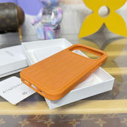 Fortok RIMOWA iPhone 17 Pro case Orange Aluminum - 5