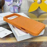Fortok RIMOWA iPhone 17 Pro Max case Orange Aluminum - 4