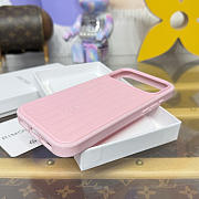Fortok RIMOWA iPhone 17 Pro Max case Pink Aluminum - 5