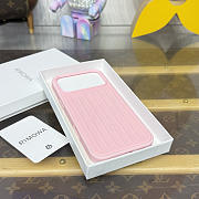 Fortok RIMOWA iPhone 17 Pro Max case Pink Aluminum - 3