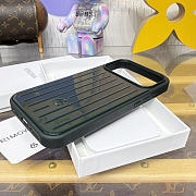 Fortok RIMOWA iPhone 17 Pro Max case Deep Green Forest Aluminum - 2