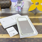 Fortok RIMOWA iPhone 17 Pro Max case Light Sage Green Aluminum - 4