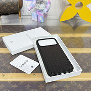 Fortok RIMOWA iPhone 17 Pro Max case Black Aluminum - 5