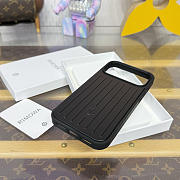 Fortok RIMOWA iPhone 17 Pro Max case Black Aluminum - 3