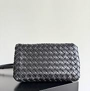 Fortok Bottega Veneta Medium Parachute shoulder bag Black 29.5 x 18.5x 17.5cm - 4
