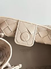 Fortok Bottega Veneta Medium Parachute shoulder bag Ecru 29.5 x 18.5x 17.5cm - 5