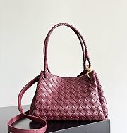 Fortok Bottega Veneta Medium Parachute shoulder bag Cinnabar 29.5 x 18.5x 17.5cm - 1