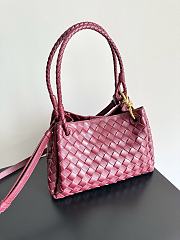 Fortok Bottega Veneta Medium Parachute shoulder bag Cinnabar 29.5 x 18.5x 17.5cm - 4