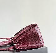 Fortok Bottega Veneta Medium Parachute shoulder bag Cinnabar 29.5 x 18.5x 17.5cm - 2
