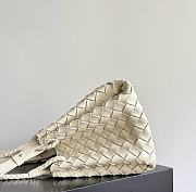 Fortok Bottega Veneta Medium Parachute shoulder bag Sea Salt 29.5 x 18.5x 17.5cm - 6