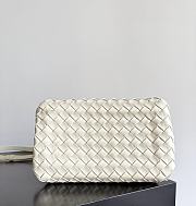 Fortok Bottega Veneta Medium Parachute shoulder bag Sea Salt 29.5 x 18.5x 17.5cm - 4