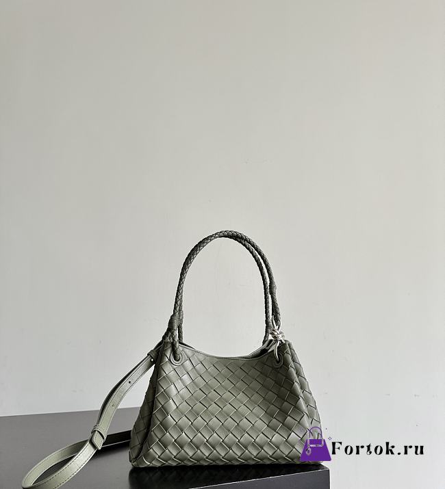 Fortok Bottega Veneta Medium Parachute shoulder bag Pickle 29.5 x 18.5x 17.5cm - 1