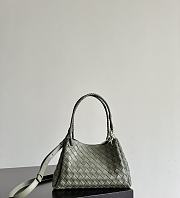 Fortok Bottega Veneta Medium Parachute shoulder bag Pickle 29.5 x 18.5x 17.5cm - 1