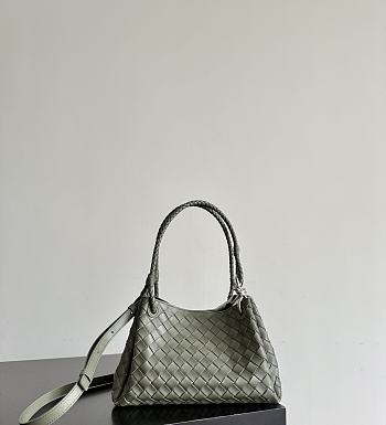 Fortok Bottega Veneta Medium Parachute shoulder bag Pickle 29.5 x 18.5x 17.5cm