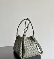 Fortok Bottega Veneta Medium Parachute shoulder bag Pickle 29.5 x 18.5x 17.5cm - 6