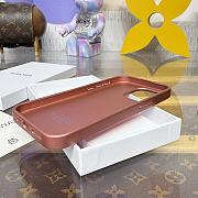 Fortok RIMOWA iPhone 15 Pro Max case Copper Red Aluminum - 2