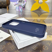 Fortok RIMOWA iPhone 15 Pro Max case Navy Blue Aluminum - 3