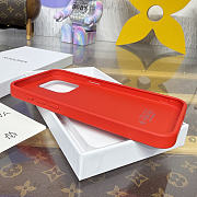 Fortok RIMOWA iPhone 15 Pro Max case Red Aluminum - 3
