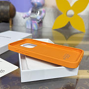Fortok RIMOWA iPhone 15 Pro Max case Orange Aluminum - 6