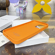 Fortok RIMOWA iPhone 15 Pro Max case Orange Aluminum - 3