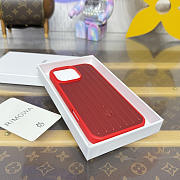Fortok RIMOWA iPhone 16 Pro Max case Red Aluminum - 5