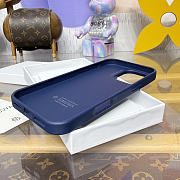 Fortok RIMOWA iPhone 16 Pro Max case Navy Blue Aluminum - 2